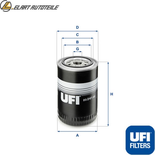 Oil filter 241 for - filter,