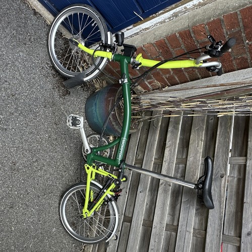 Brompton m6l green lime - brompton, /