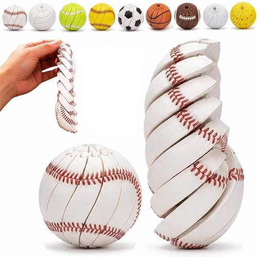 Baseball fidget ball toy - ball,