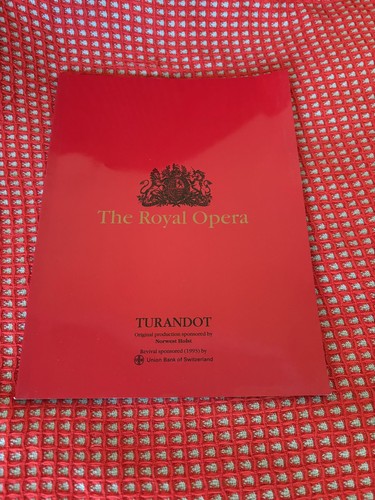Royal opera house programme - royal,
