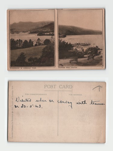 Postcard windermere and - postcard,
