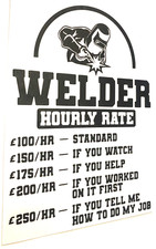 1x Weld Welder Welding Decal