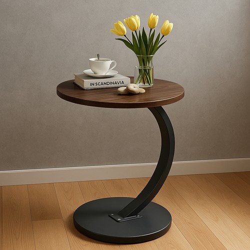 Side table shaped for - c,