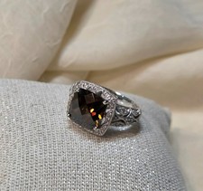 Tacori 925 Silver & Smokey