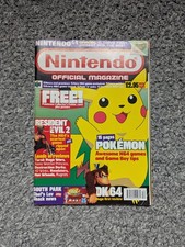 Issue 87 Nintendo Official Magazine Pikachu vintage 1999