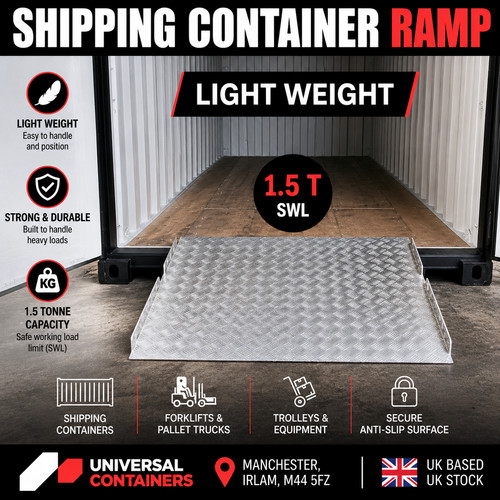 Shipping container ramp 1500kg - ramp,