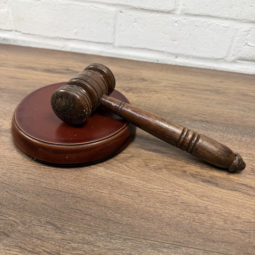 Vintage wooden auctioneers - vintage,