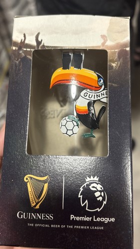 Guinness pint glass toucan - glass,