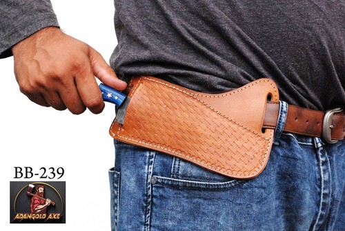 Hand made pure leather - pure, sheath