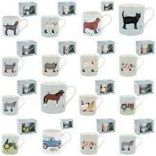 Emma Lawrence Fine China Gift Mug - Dog - Cat - Sheep - Cow - Pig - Horse - etc