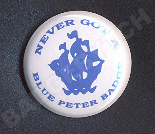 Blue peter badge the - blue, version