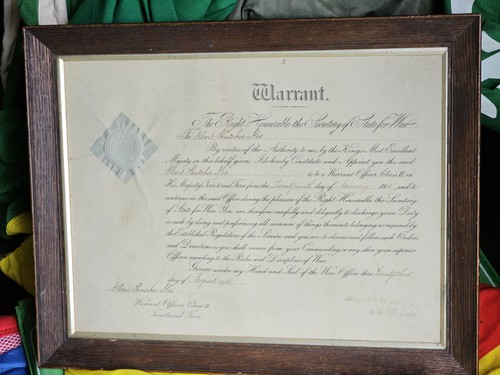 Ww1 warrant officer - ww1,