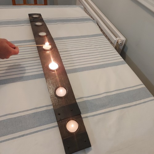 Whisky barrel tealight holder - tealight,
