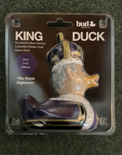 Bud rubber duck - rubber, luxury
