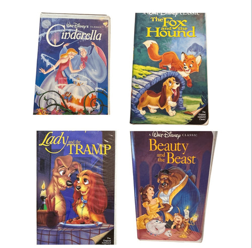 Four vintage disney - four,