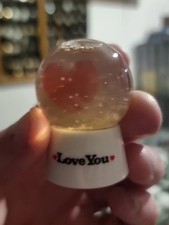 Mini 2.5 Inch Love Snow Globe Souvenir 