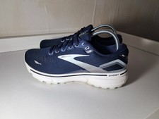 Brooks Women's Ghost 14 Size Uk 6 Navy And White Running Trainers