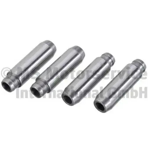 Valve guide for exhaust valves