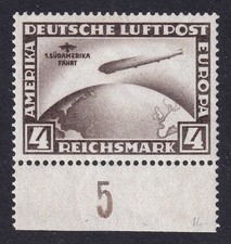 GERMANY 1930 Zeppelin 4m