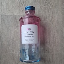 Ukiyo Gin Bottle Japanese