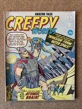 Creepy Worlds #209 FN  Circa early 1980s Alan Class, Marvel Horror Reprints