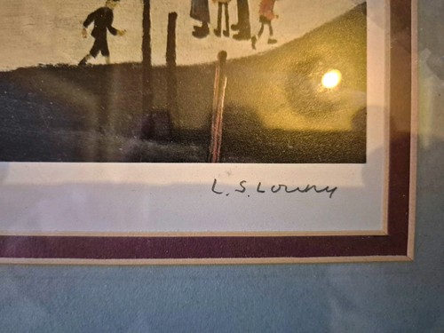 Lowry signed framed - lowry,