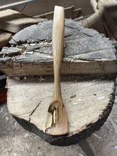 Wooden Cooking Spalted Sycamore Spoon/spatula  Hand Carved