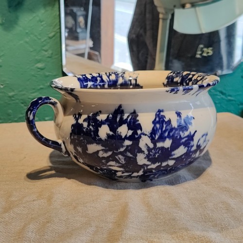 Vintage chamber pot plant - pot,
