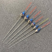 ABU GARCIA POLE FISHING FLOATS ASSORTMENT SET OF SIX - NEW OLD STOCK