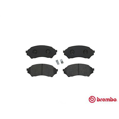Front brake pads brembo - brake, p49027