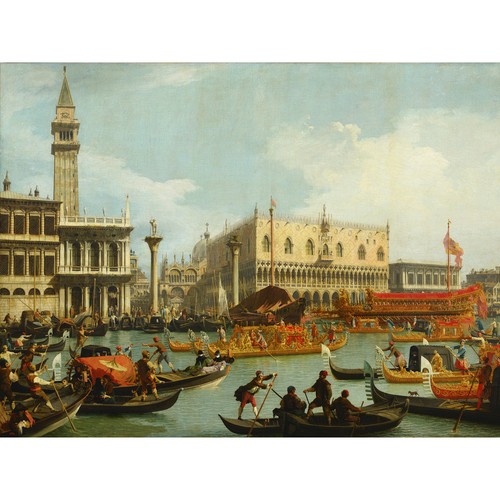 Canaletto bucentaur return - canaletto, bucentaur's