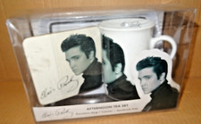 Signature Products-Elvis Presley Afternoon Tea Set - Mug,Coaster & Sandwich Tray
