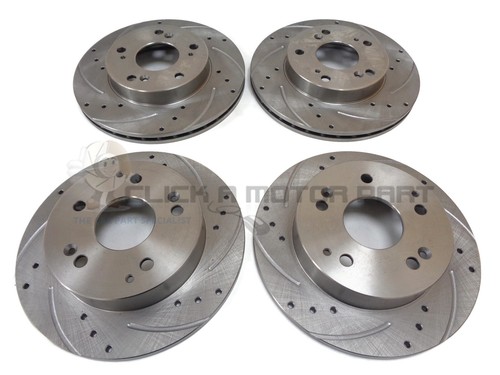 Front rear drilled brake - &,
