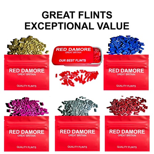 Lighter flints various - various, colours