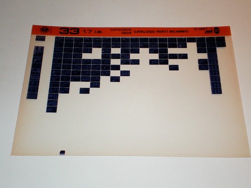 Microfiche spare parts - microfiche, catalog