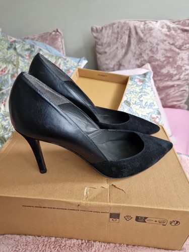 Real suede and - and, black