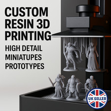 Custom Resin 3D Printing