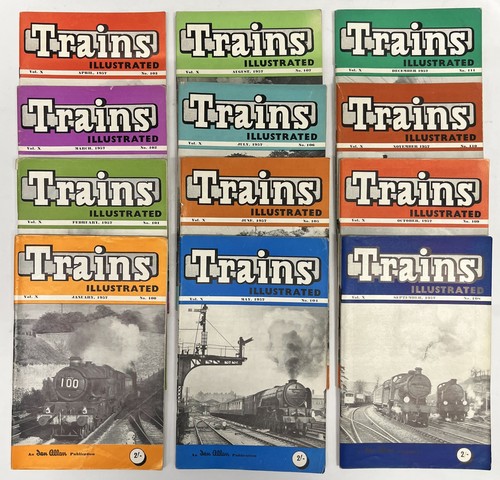 Trains illustrated magazine - illustrated,