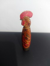 Thread Holder and Thimble Cockerell Sewing Thread Spool Holder Vintage Wooden