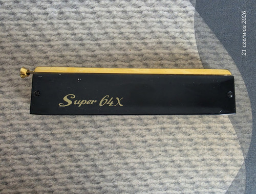 Swan 10x chromatic harmonica - c.10x,