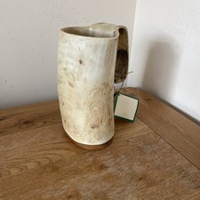 Vintage viking drinking Horn