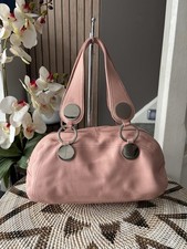 Debenhams Jasper Conran Soft Pink Leather Handbag Over Shoulder Bag