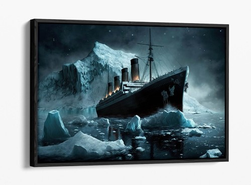 The titanic and iceberg home - iceberg,