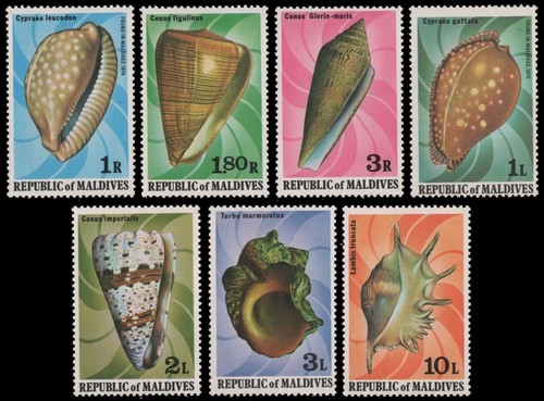Maldives 1979 no 808 814 - 1979, mi