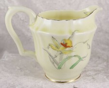 Crown milk jug 3.5 inches tall Daffodil  afternoon tea wedding wales