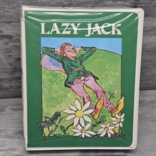 Vintage Lazy Jack Book 1979 and Cassette Tape 1983 Troll Associates