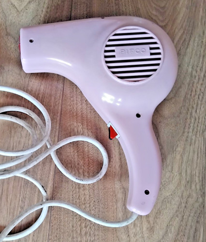 Pifco pink vintage hairdryer - pifco,