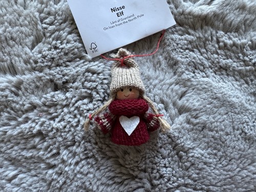Christmas mini elf figurine - christmas,
