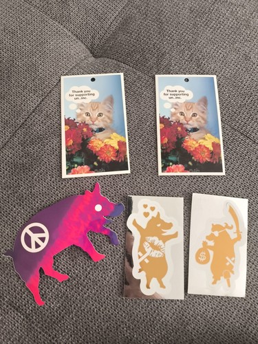 Original uninc stickers - stickers, +
