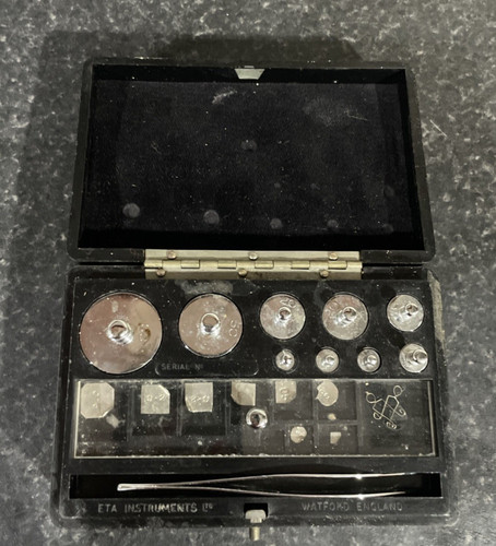 Vintage scientific weights - scientific, eta